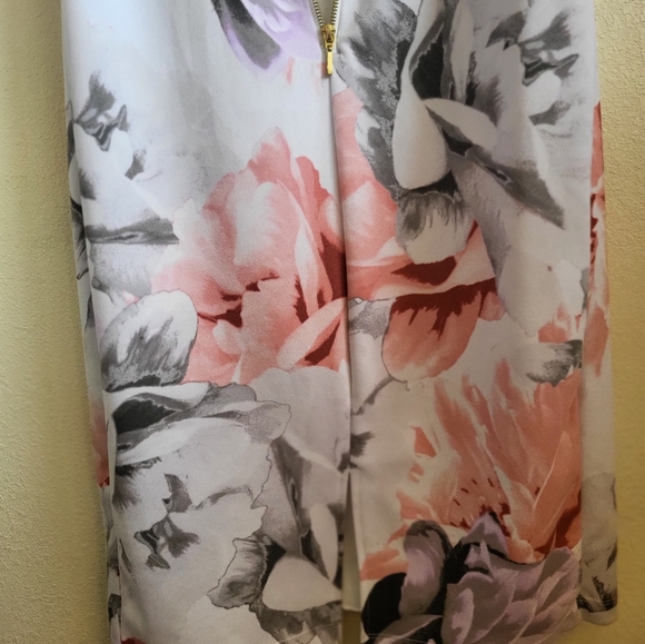 Premier Amour Floral Sleeveless Fitted Dress. Like NEW. Size 14 - Picture 14 of 16